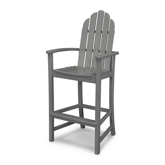 POLYWOOD® Classic Adirondack 30" Patio Bar Stool & Reviews Wayfair